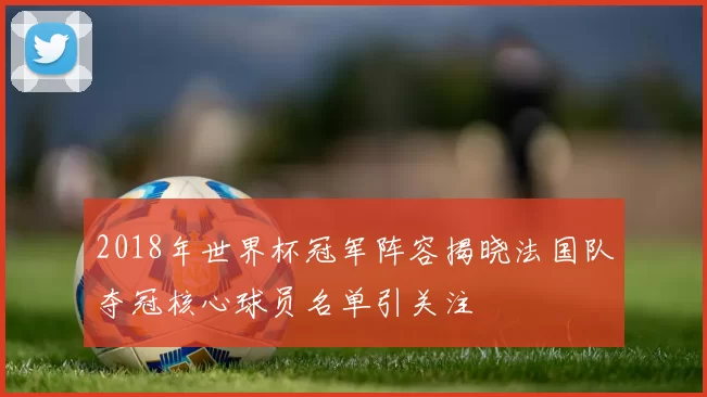 2018年世界杯冠军阵容揭晓法国队夺冠核心球员名单引关注